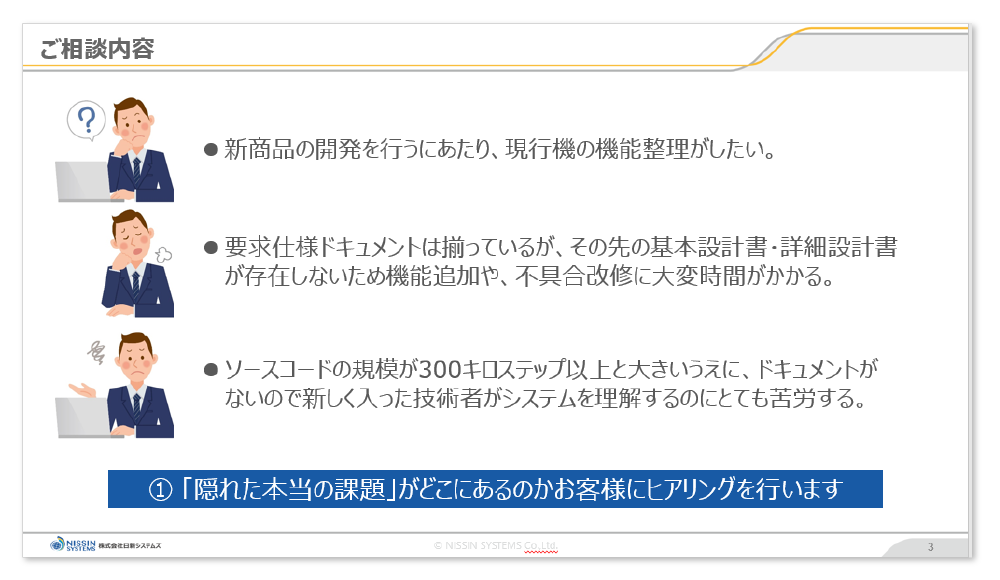 資料抜粋（ご相談内容）