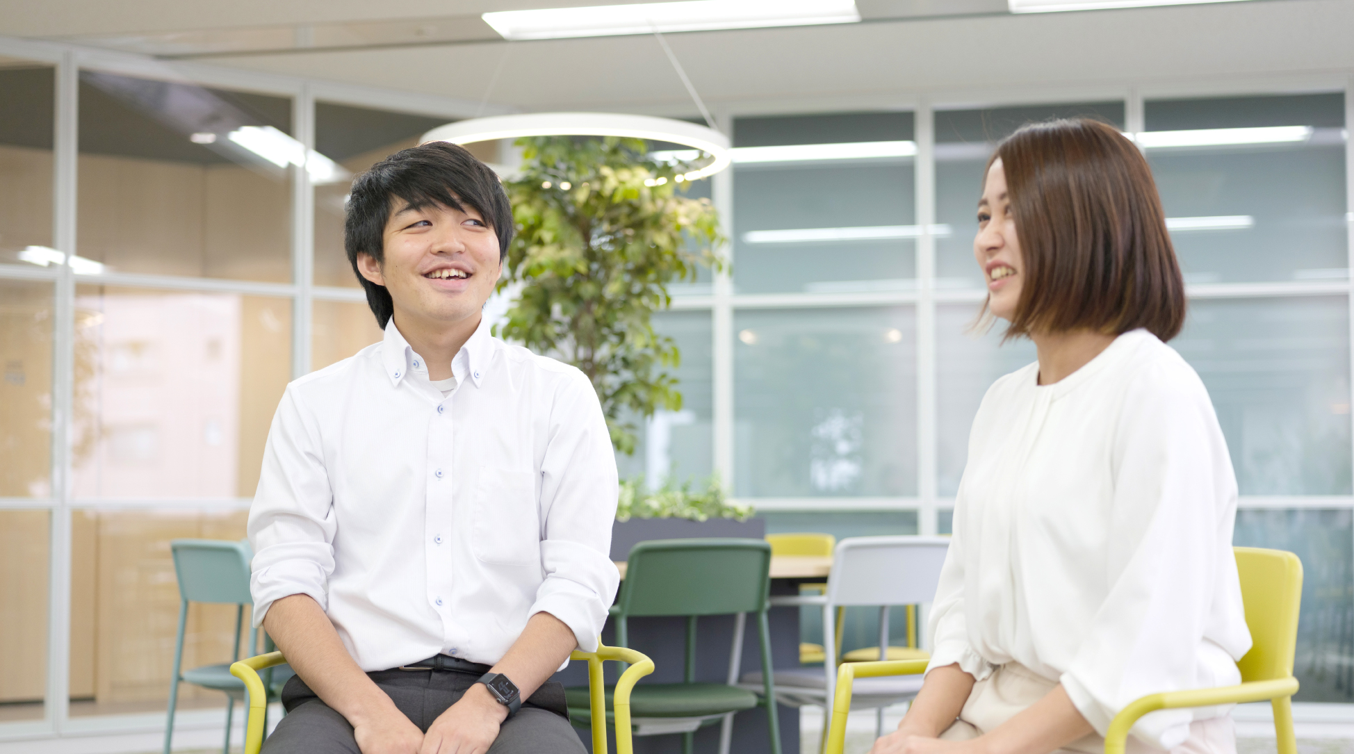 対談するUさんとFさん