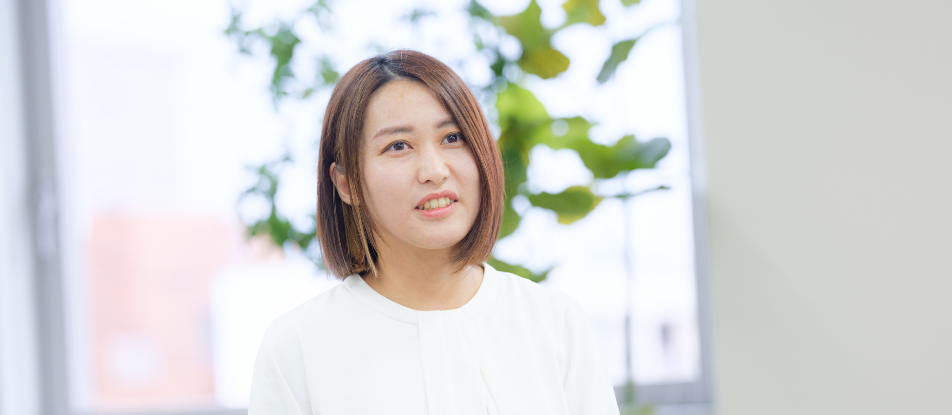 育休取得について話す2人